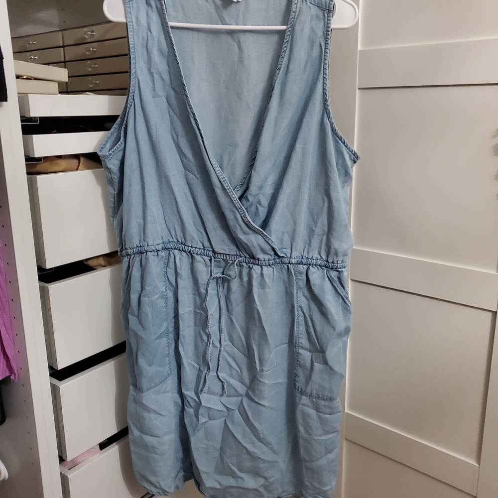 Time and Tru Denim Blue Dress